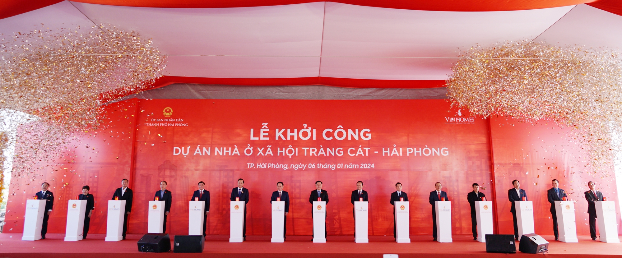 Hải Ph&ograve;ng khởi c&ocirc;ng dự &aacute;n nh&agrave; ở x&atilde; hội 5.800 tỷ đồng- Ảnh 1.