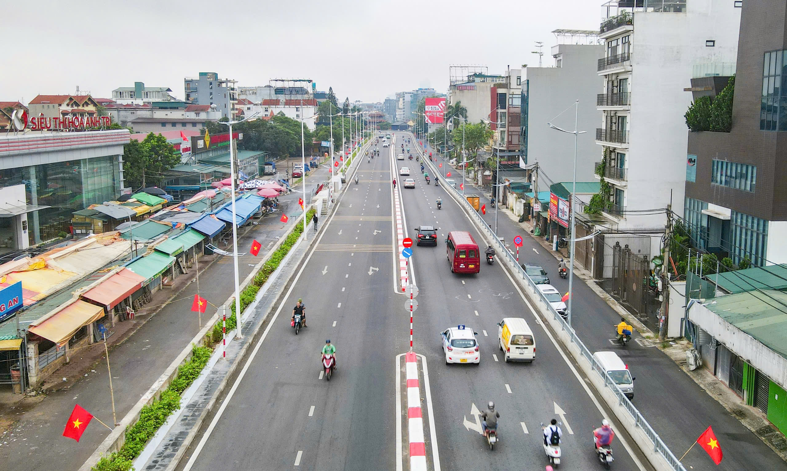 To&agrave;n cảnh đường &Acirc;u Cơ sau khi ho&agrave;n tất n&acirc;ng cấp, mở rộng- Ảnh 4.