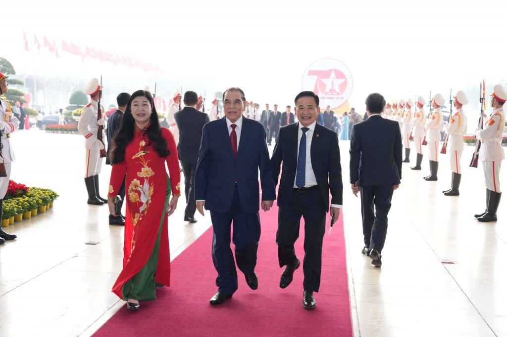 Tổng B&iacute; thư, Chủ tịch nước T&ocirc; L&acirc;m dự Lễ kỷ niệm trọng thể 70 năm Ng&agrave;y Giải ph&oacute;ng Thủ đ&ocirc;- Ảnh 5.