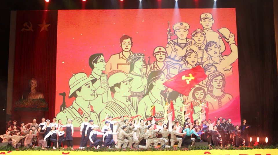 Tổng B&iacute; thư, Chủ tịch nước T&ocirc; L&acirc;m dự Lễ kỷ niệm trọng thể 70 năm Ng&agrave;y Giải ph&oacute;ng Thủ đ&ocirc;- Ảnh 12.