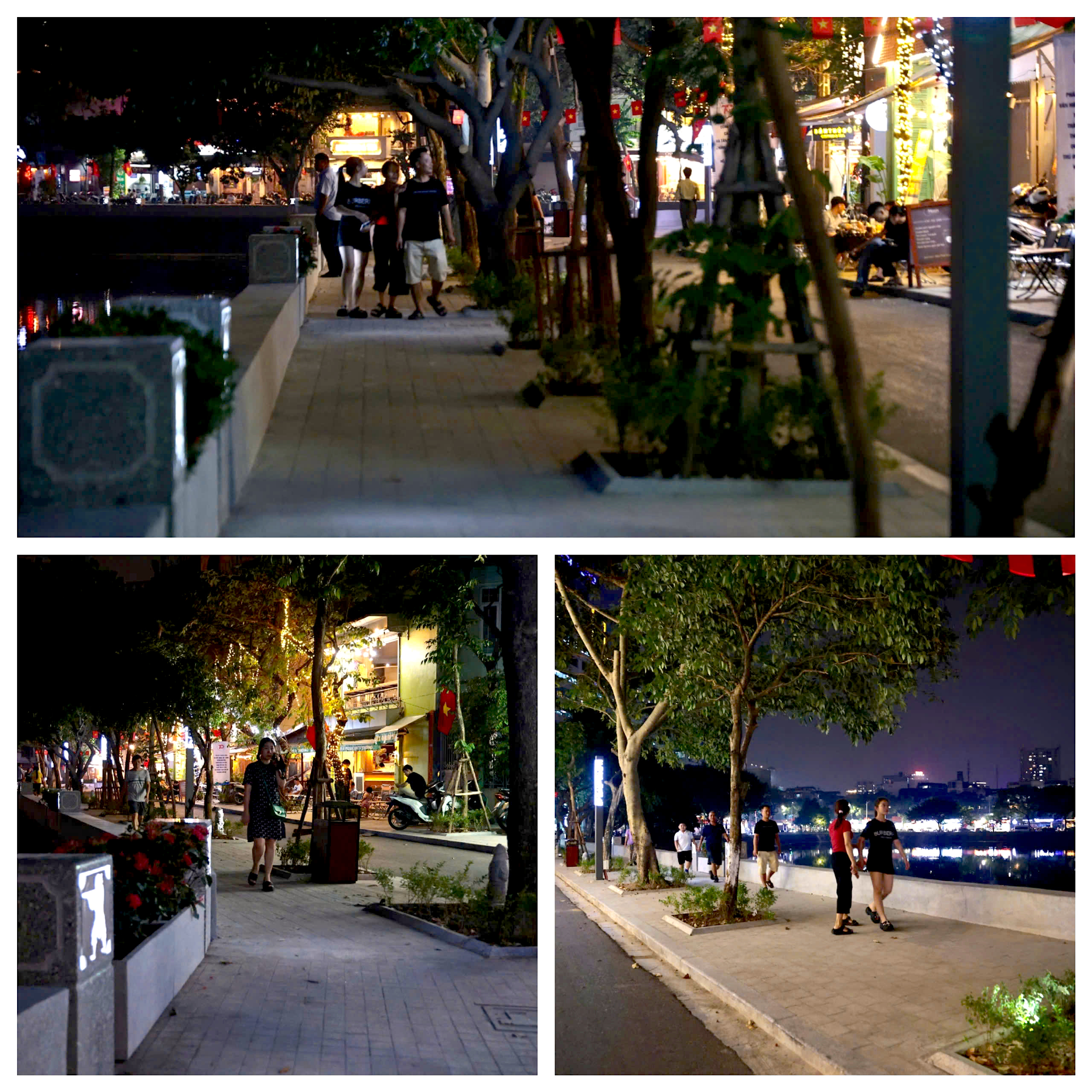 Phố đi bộ hồ Ngọc Kh&aacute;nh vắng vẻ ng&agrave;y đầu mở cửa- Ảnh 4.