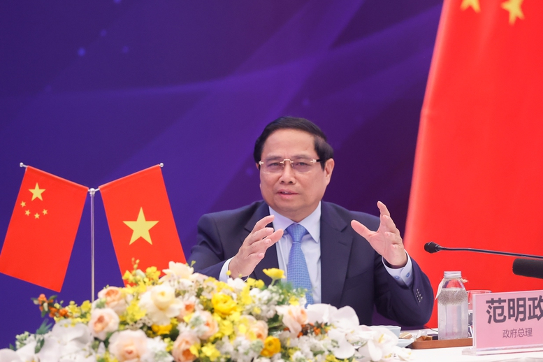 Kết nối giao th&ocirc;ng l&agrave; một nội dung ch&iacute;nh trong tọa đ&agrave;m doanh nghiệp Việt Nam - Trung Quốc- Ảnh 2.