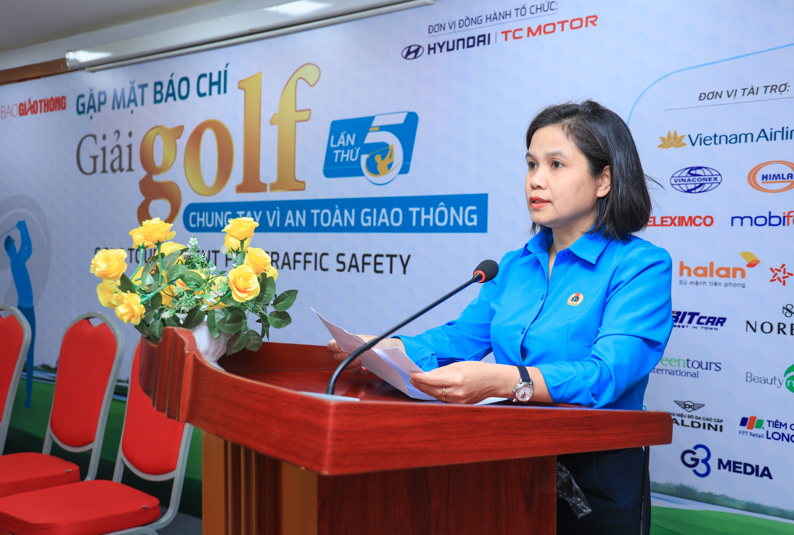 Giải Golf chung tay v&igrave; ATGT lần thứ 5: Viết tiếp những h&agrave;nh tr&igrave;nh nh&acirc;n &aacute;i- Ảnh 4.