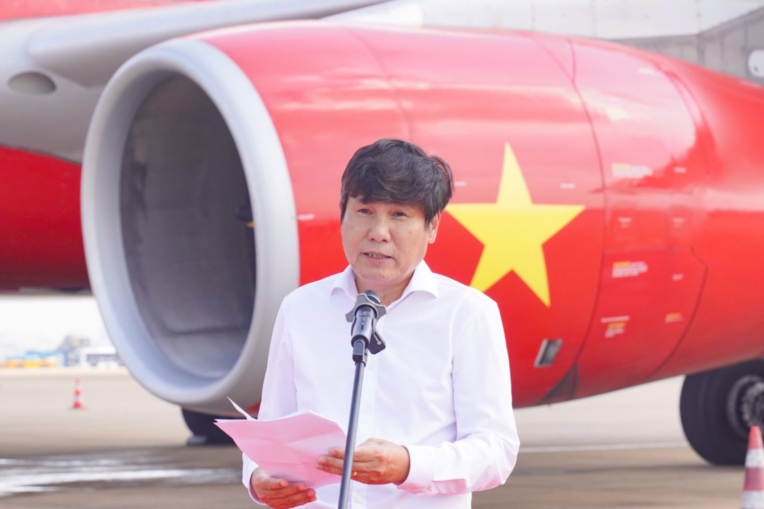 Vietjet c&oacute; chuyến bay đầu ti&ecirc;n d&ugrave;ng nhi&ecirc;n liệu bền vững, giảm thải 80% carbon- Ảnh 1.