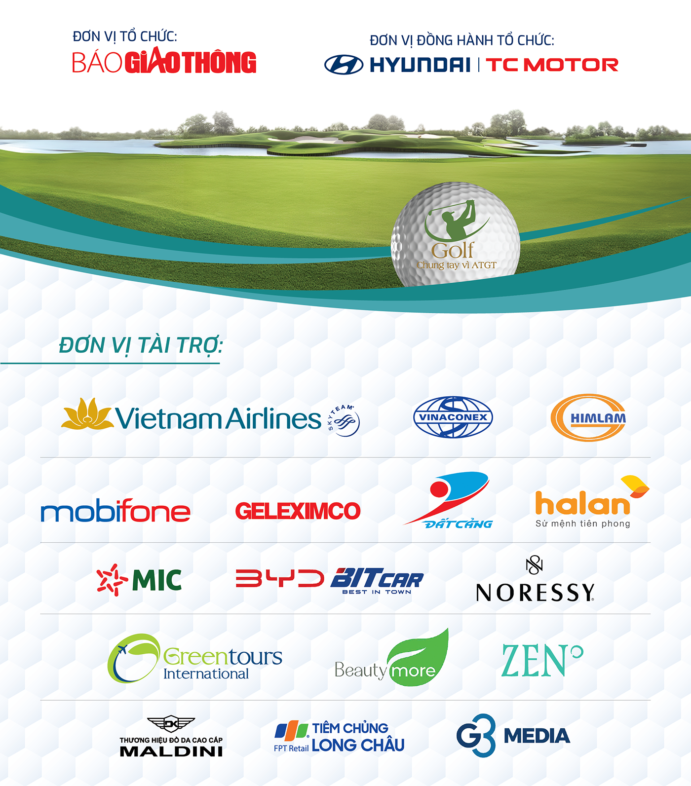 Giải Golf chung tay v&igrave; ATGT lần thứ 5: Viết tiếp những h&agrave;nh tr&igrave;nh nh&acirc;n &aacute;i- Ảnh 12.