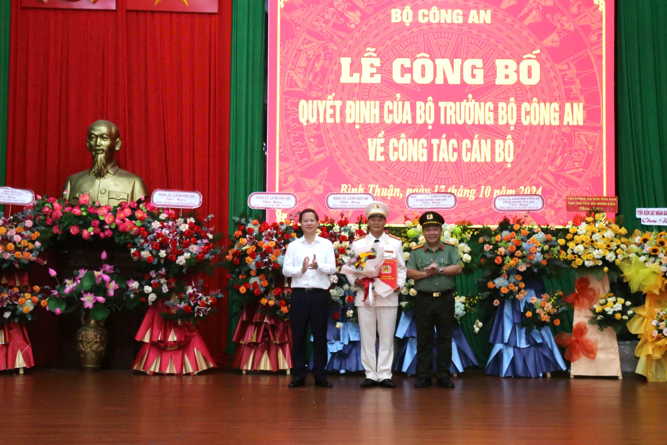 Ph&oacute; gi&aacute;m đốc C&ocirc;ng an B&igrave;nh Thuận giữ chức Ph&oacute; Cục trưởng Cục An ninh kinh tế- Ảnh 2.