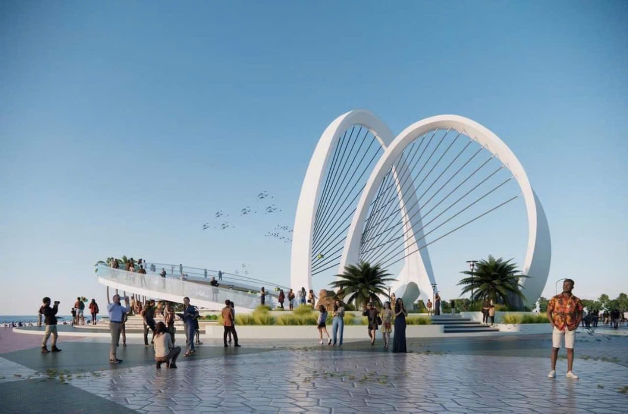 Chiêm ngưỡng phối cảnh quảng trường biển lớn nhất vùng Đông Nam Bộ- Ảnh 1. Chiêm ngưỡng phối cảnh quảng trường biển lớn nhất vùng Đông Nam Bộ- Ảnh 1.