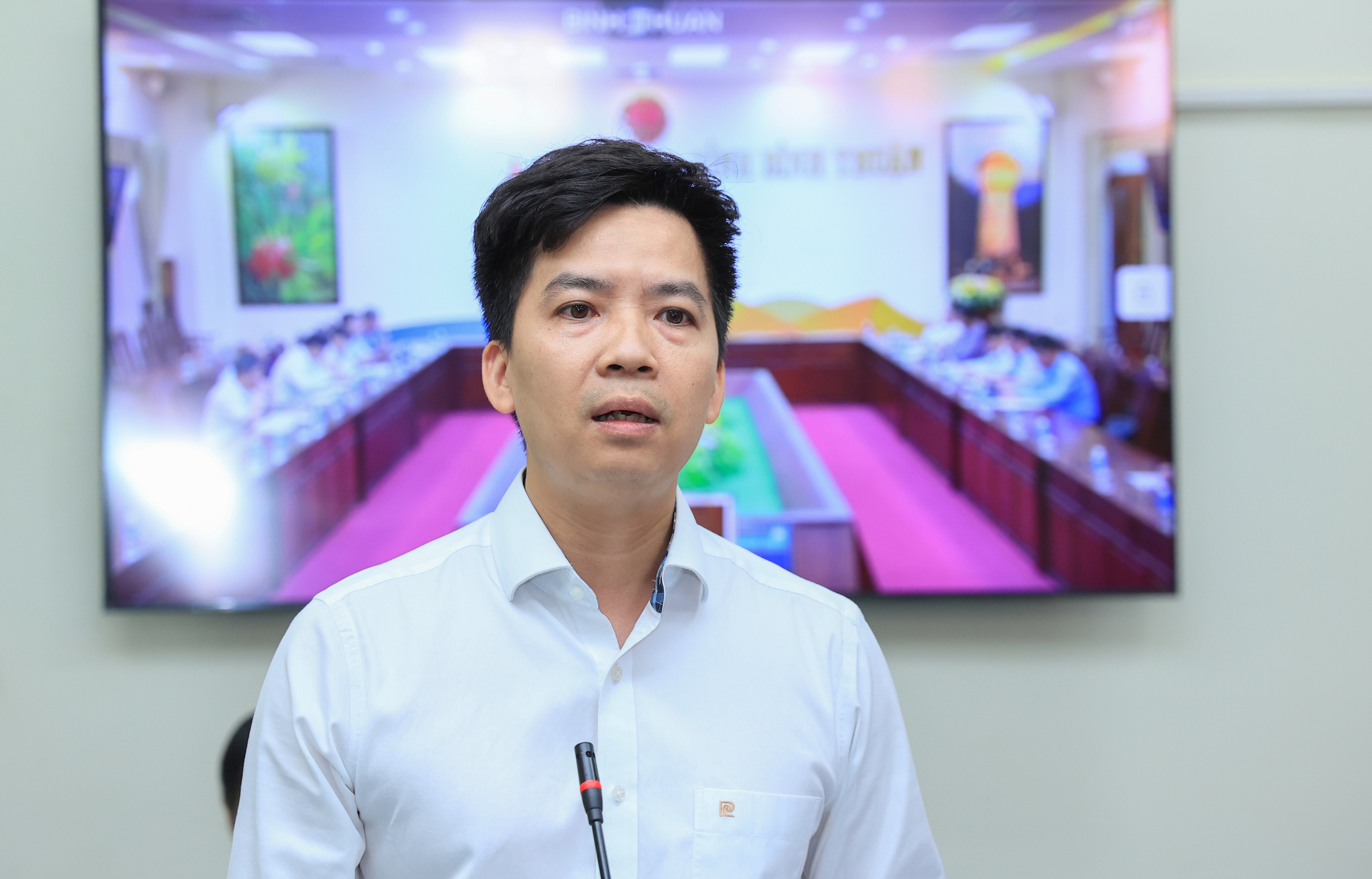 Bộ trưởng Nguyễn Văn Thắng c&ugrave;ng Ninh Thuận, B&igrave;nh Thuận gỡ loạt vướng mắc- Ảnh 5.