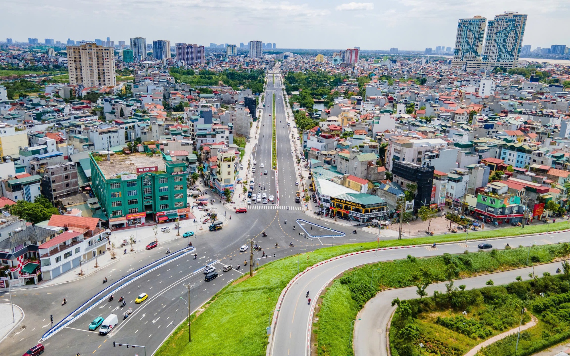Ngắm tuyến đường hơn 1.200 tỷ ở H&agrave; Nội trước ng&agrave;y th&ocirc;ng xe