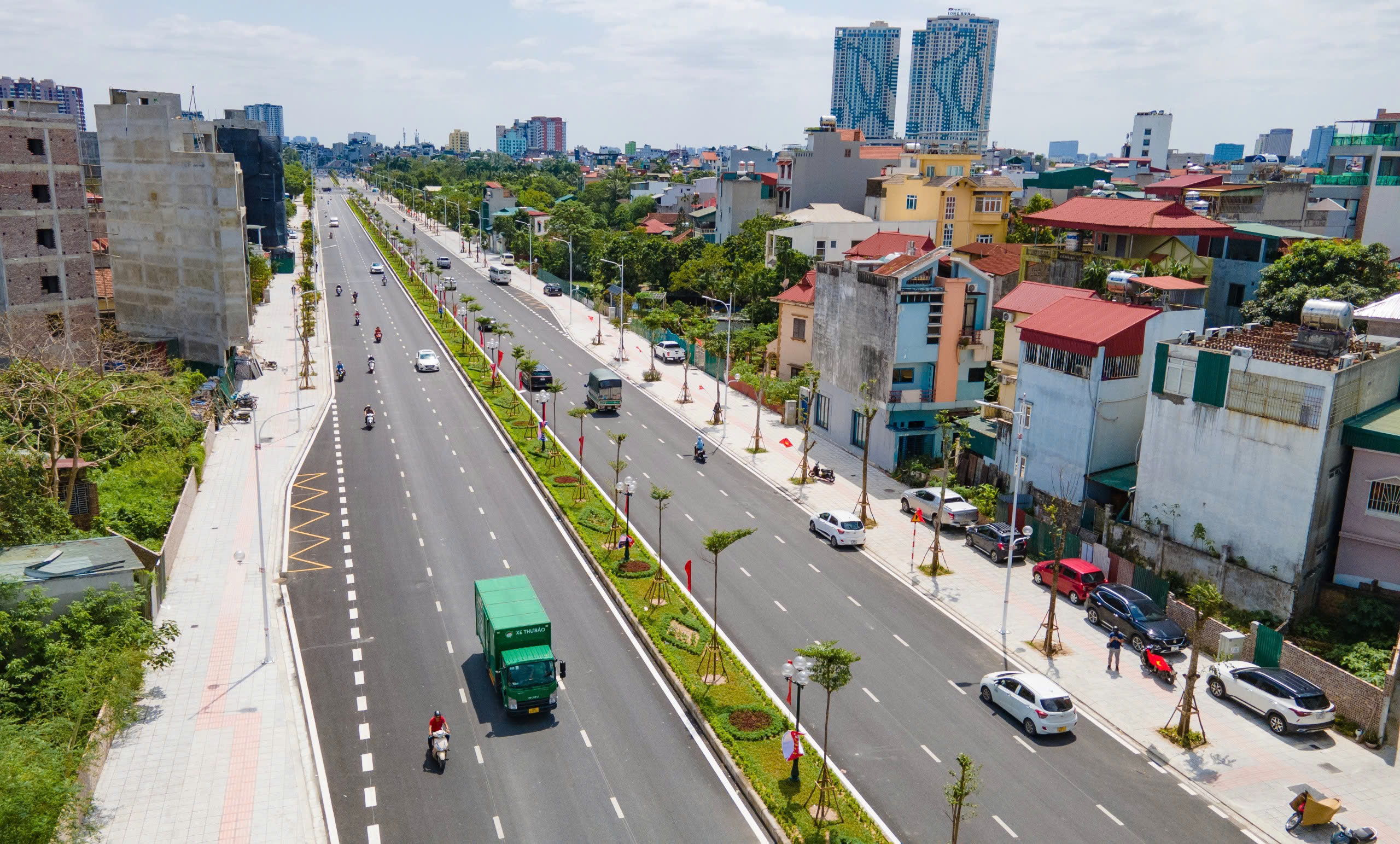 Ngắm tuyến đường hơn 1.200 tỷ ở Hà Nội trước ngày thông xe- Ảnh 8. Ngắm tuyến đường hơn 1.200 tỷ ở Hà Nội trước ngày thông xe- Ảnh 8.