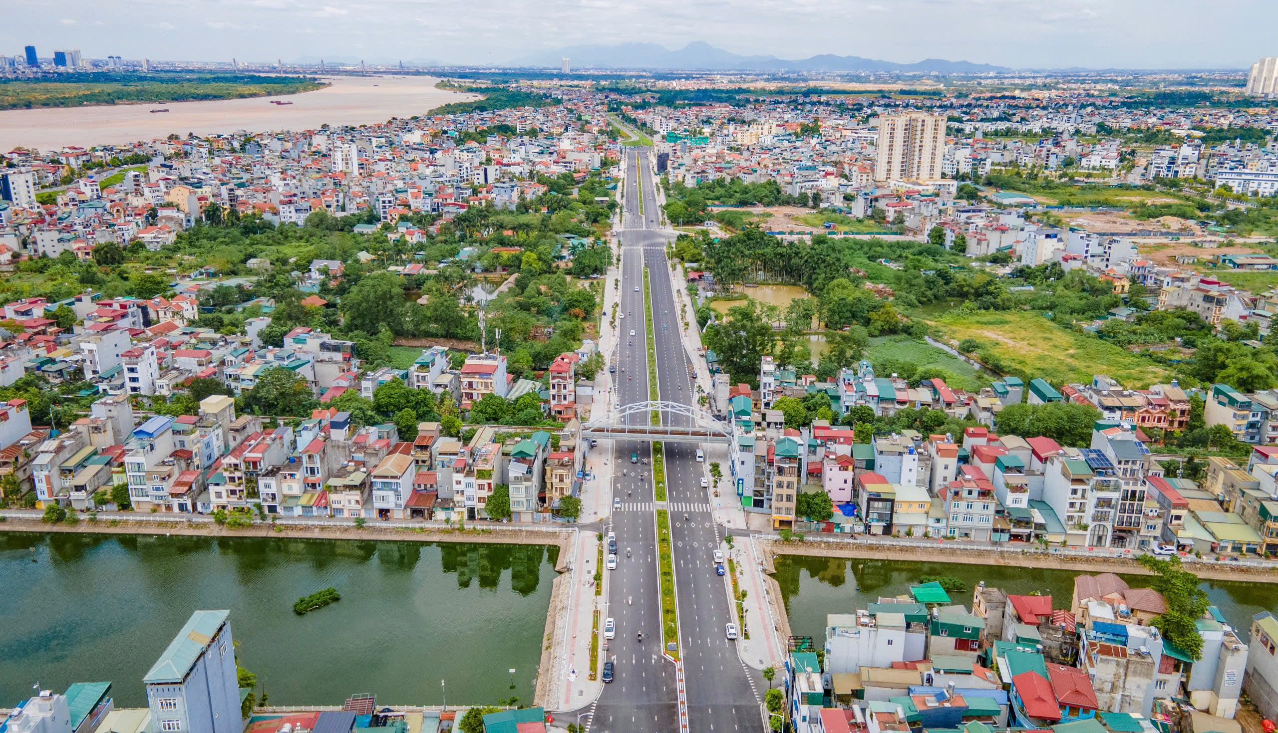 Ngắm tuyến đường hơn 1.200 tỷ ở Hà Nội trước ngày thông xe- Ảnh 1. Ngắm tuyến đường hơn 1.200 tỷ ở Hà Nội trước ngày thông xe- Ảnh 1.