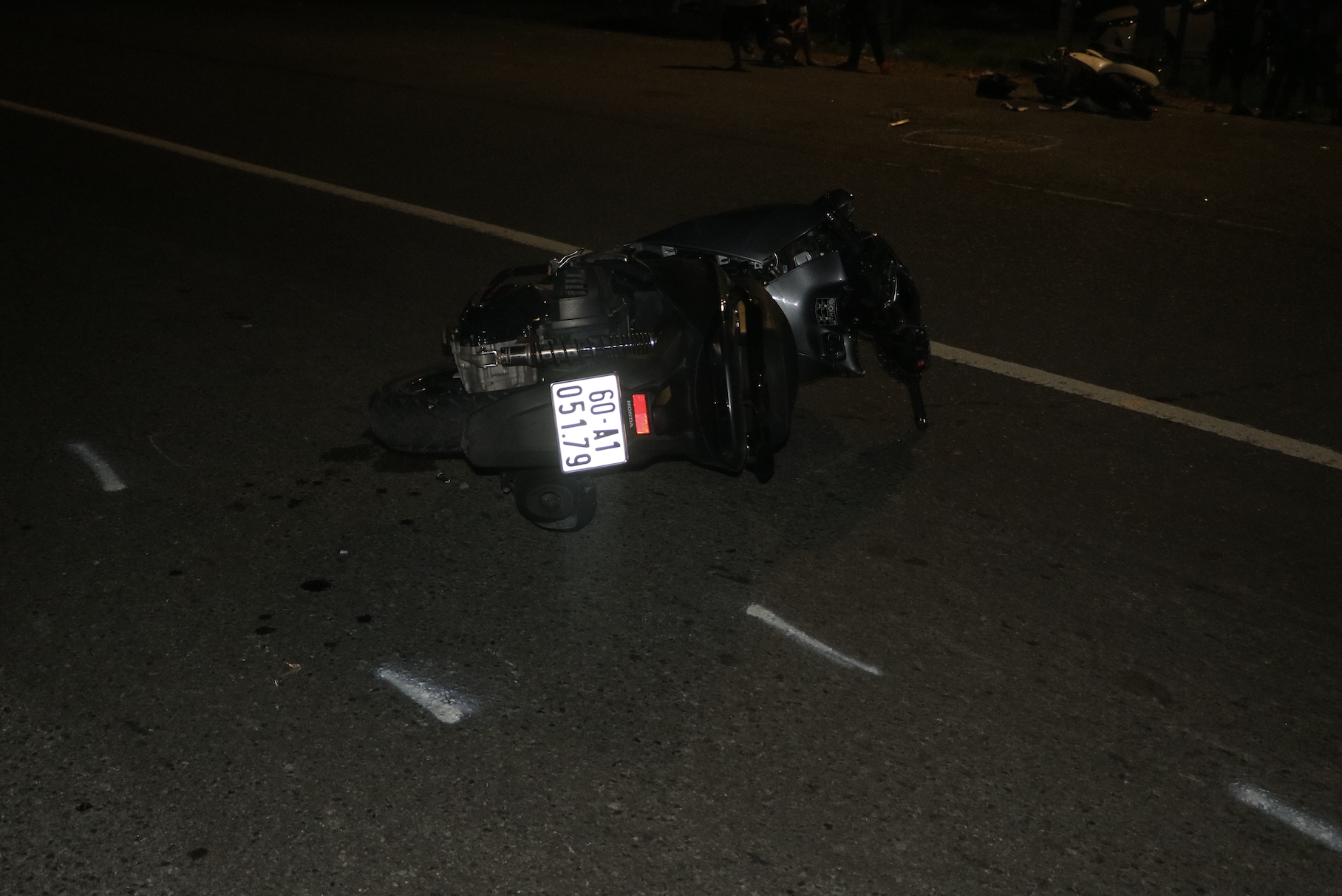 Va chạm giữa ba xe m&aacute;y tr&ecirc;n QL51, một thanh ni&ecirc;n tử vong- Ảnh 1.