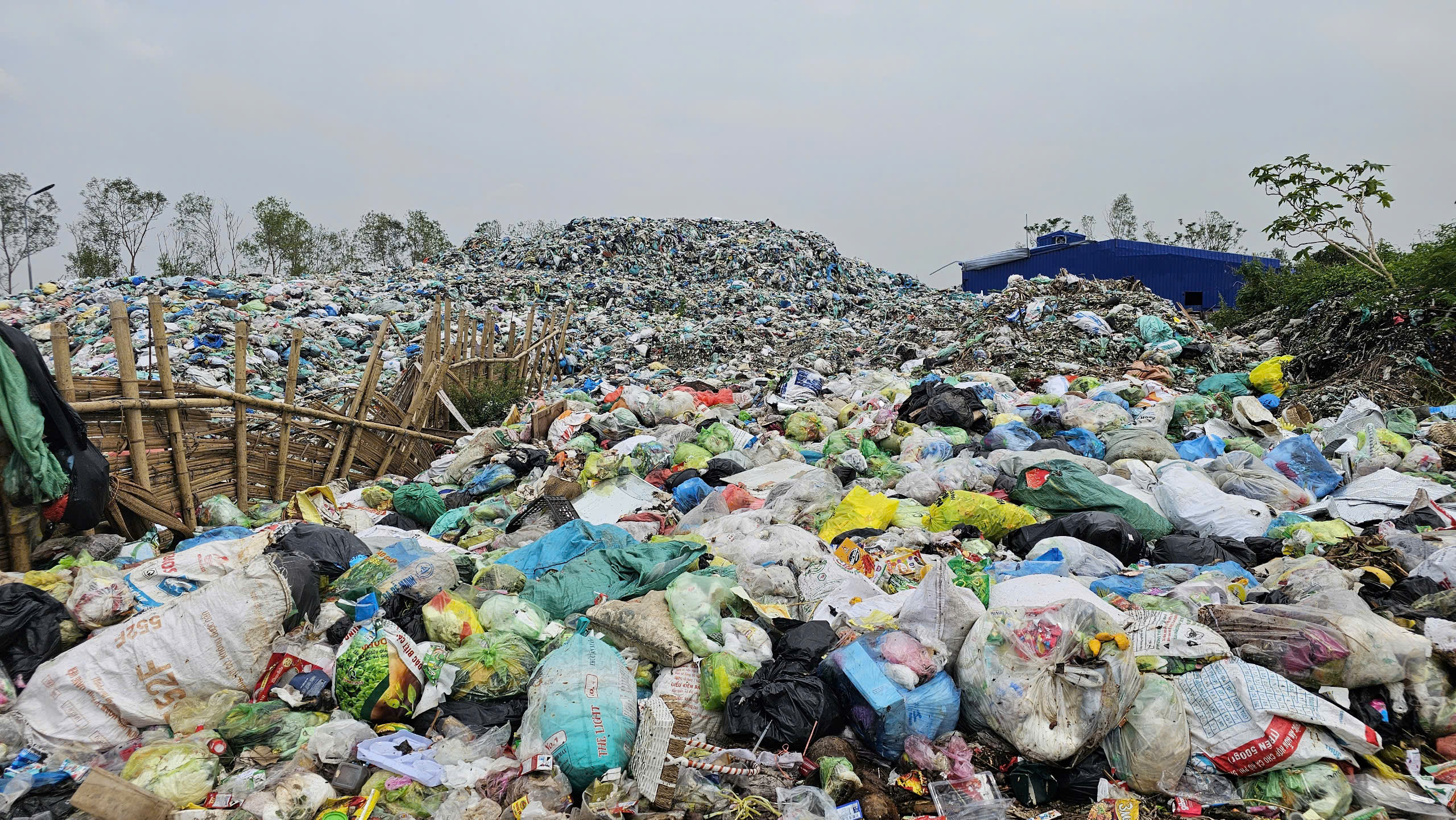 Vụ doanh nghiệp thu tiền rồi để tồn "n&uacute;i" r&aacute;c: Đ&atilde; c&oacute; đơn vị xử l&yacute;- Ảnh 1.