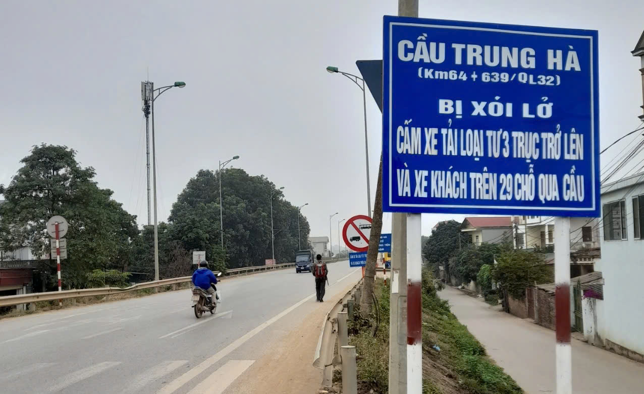 H&agrave; Nội tổ chức lại giao th&ocirc;ng qua cầu Trung H&agrave;- Ảnh 1.