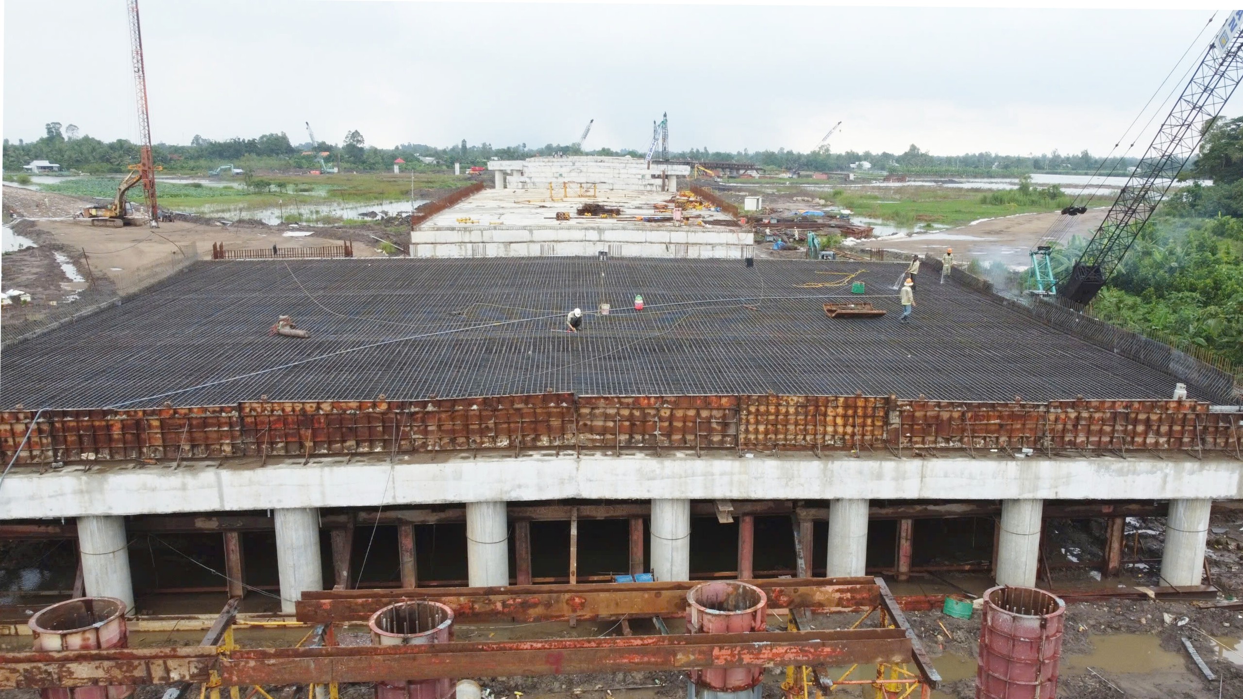 Cao tốc Cao L&atilde;nh - An Hữu: Th&aacute;ng 11 ho&agrave;n th&agrave;nh đoạn dầm s&agrave;n duy nhất- Ảnh 2.