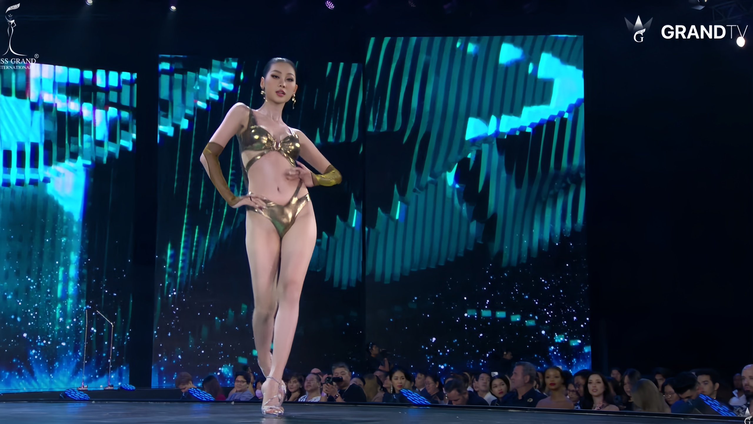 Hoa hậu Quế Anh gợi cảm với bikini tại B&aacute;n kết Miss Grand International 2024- Ảnh 2.