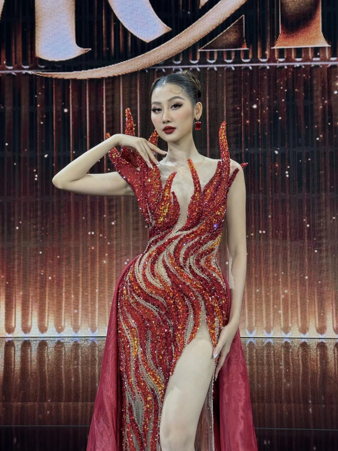 V&otilde; L&ecirc; Quế Anh trượt top 20 Miss Grand International 2024- Ảnh 2.