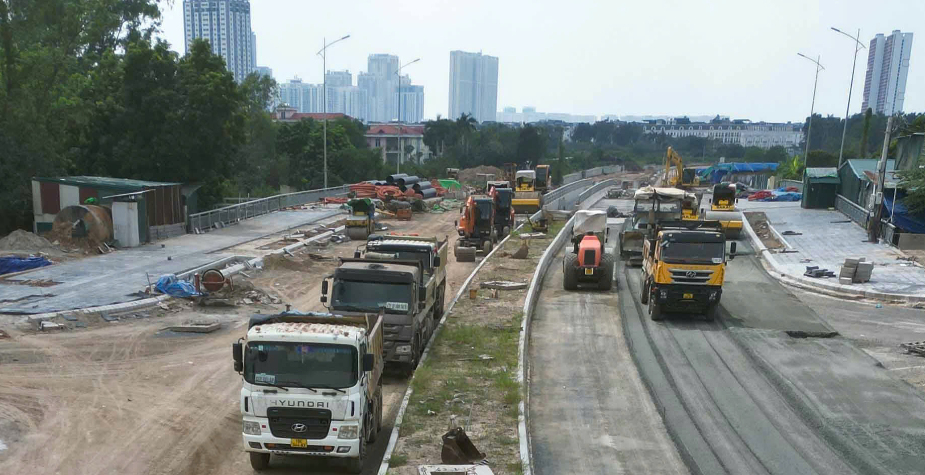 H&agrave; Nội: Dự kiến th&ocirc;ng xe đường L&ecirc; Quang Đạo trong th&aacute;ng 12- Ảnh 1.