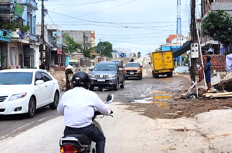 Th&aacute;i B&igrave;nh gỡ vướng mặt bằng, đưa dự &aacute;n đường tỉnh 454 về đ&iacute;ch- Ảnh 1.