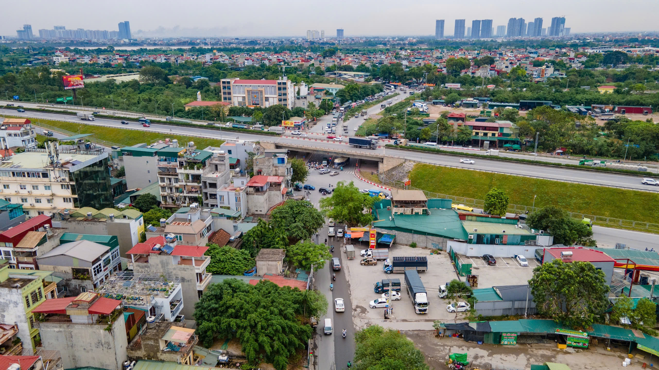 To&agrave;n cảnh đường Lĩnh Nam nối V&agrave;nh đai 2,5 v&agrave; V&agrave;nh đai 3 sắp mở rộng l&ecirc;n 40m- Ảnh 2.