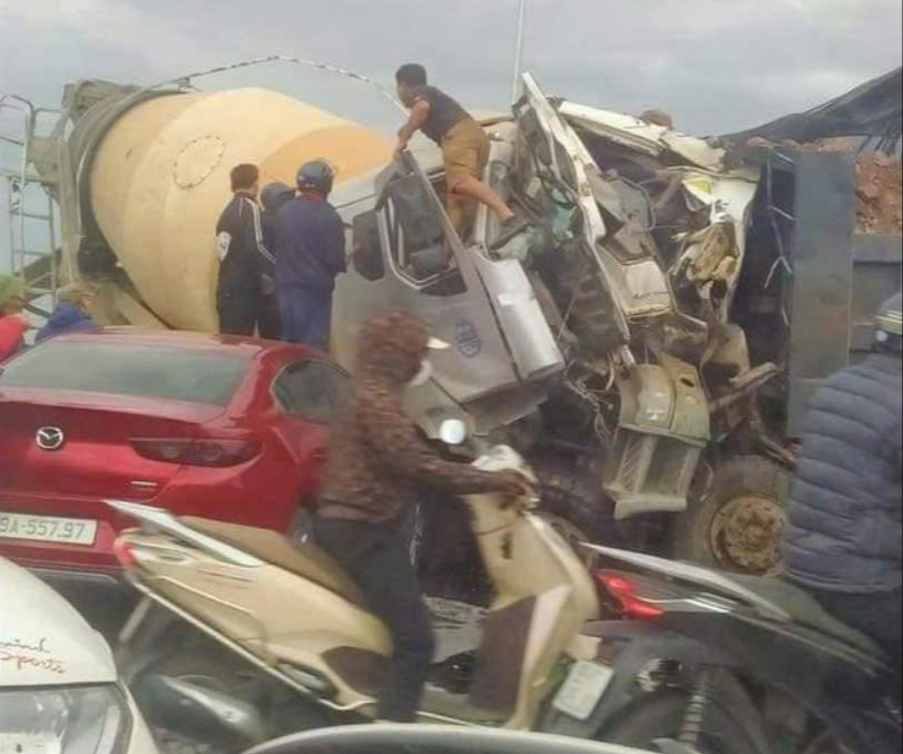 Vụ tai nạn li&ecirc;n ho&agrave;n, 2 t&agrave;i xế tử vong ở Bắc Ninh: Lai lịch 2 xe gặp nạn như thế n&agrave;o?- Ảnh 2.