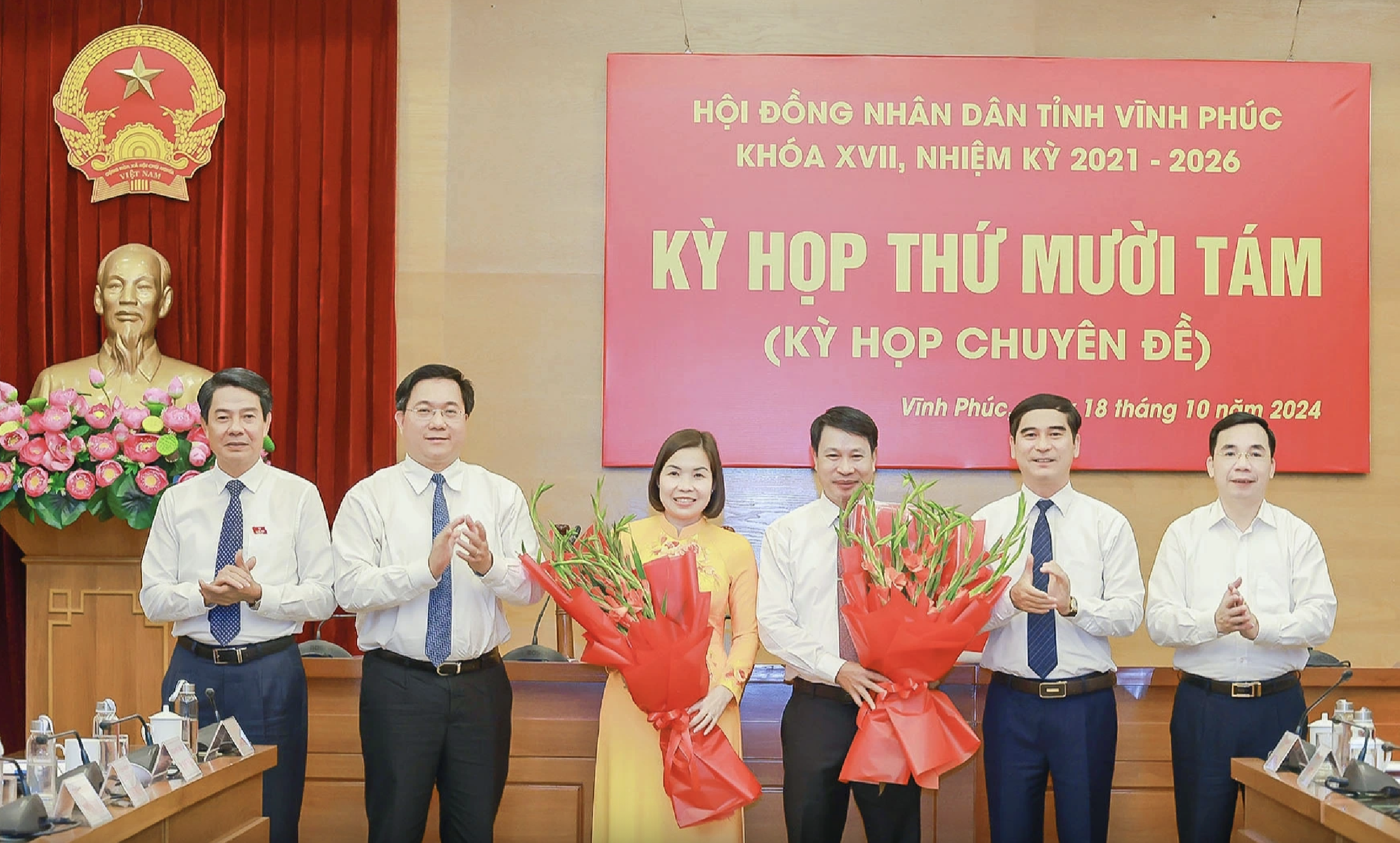 Thủ tướng ph&ecirc; chuẩn 2 Ph&oacute; chủ tịch UBND tỉnh Vĩnh Ph&uacute;c- Ảnh 1.