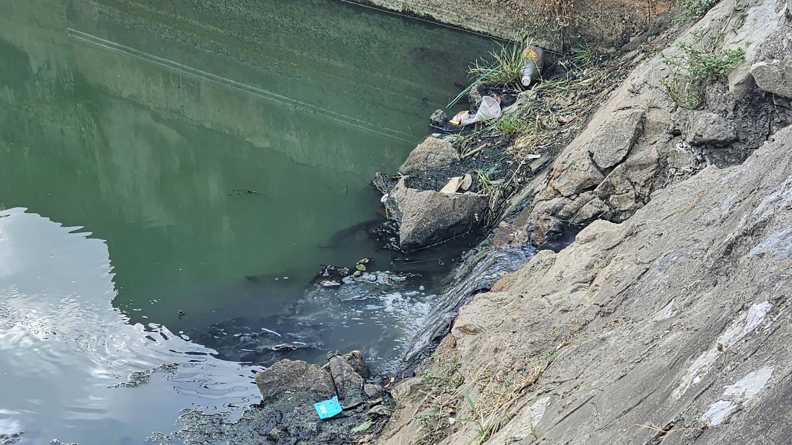 Hải Ph&ograve;ng: K&ecirc;nh Bắc Nam H&ugrave;ng "k&ecirc;u cứu" v&igrave; li&ecirc;n tục bị xả thải trộm- Ảnh 2.