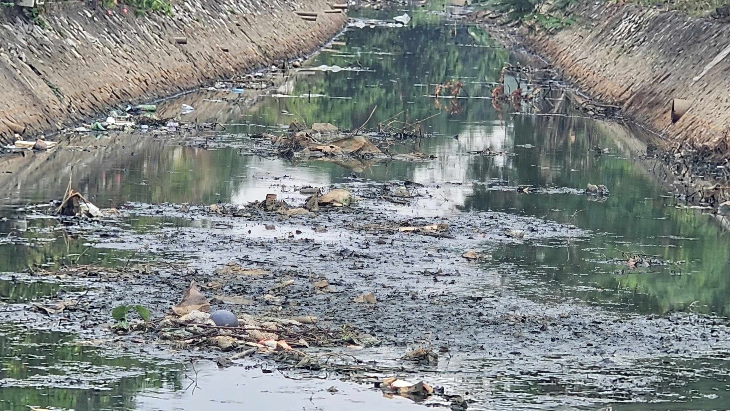 Hải Ph&ograve;ng: K&ecirc;nh Bắc Nam H&ugrave;ng "k&ecirc;u cứu" v&igrave; li&ecirc;n tục bị xả thải trộm- Ảnh 1.