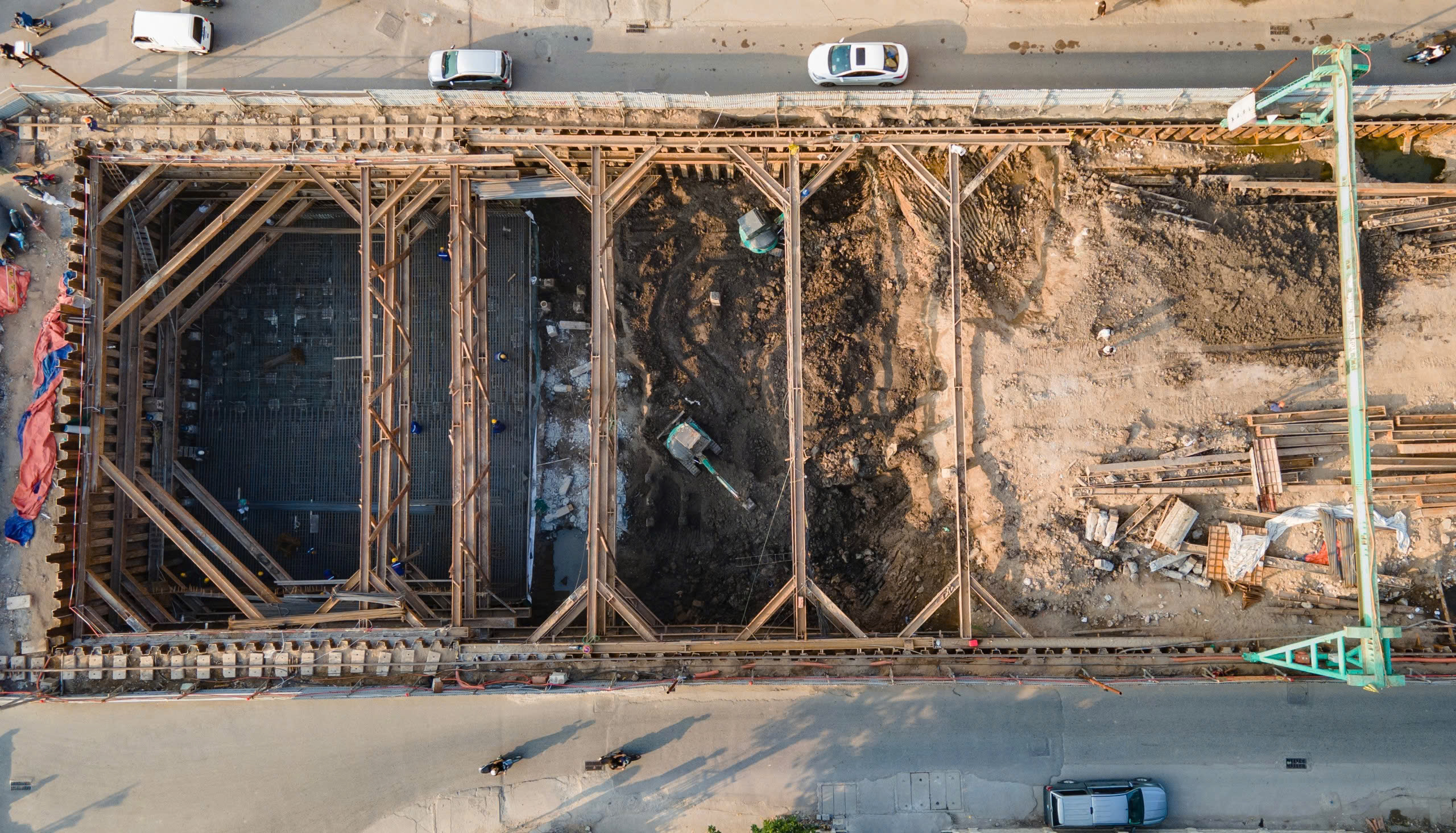 Cận cảnh hầm chui gần 800 tỷ đồng ở H&agrave; Nội sau 2 năm thi c&ocirc;ng- Ảnh 7.