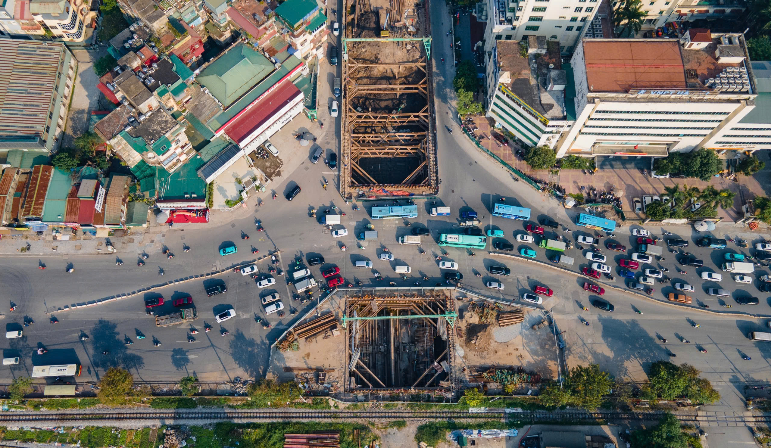 Cận cảnh hầm chui gần 800 tỷ đồng ở H&agrave; Nội sau 2 năm thi c&ocirc;ng- Ảnh 2.