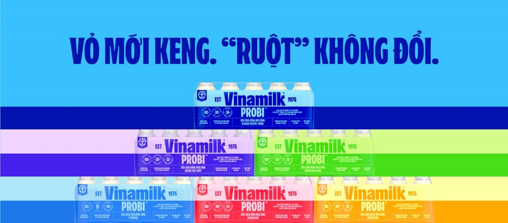 Nhiều sản phẩm Vinamilk đồng loạt đổi &ldquo;&aacute;o&rdquo; mới trong thời gian qua
