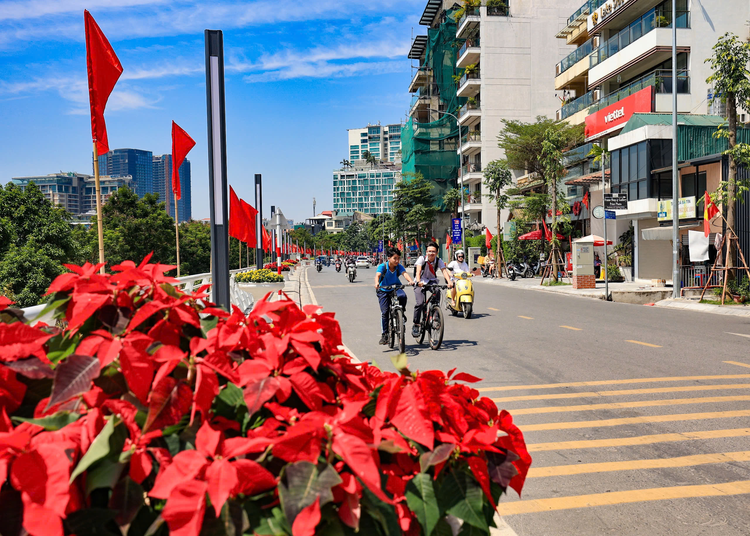 H&agrave; Nội: Ngắm đường Xu&acirc;n Diệu vừa th&ocirc;ng xe sau nhiều năm thi c&ocirc;ng- Ảnh 8.