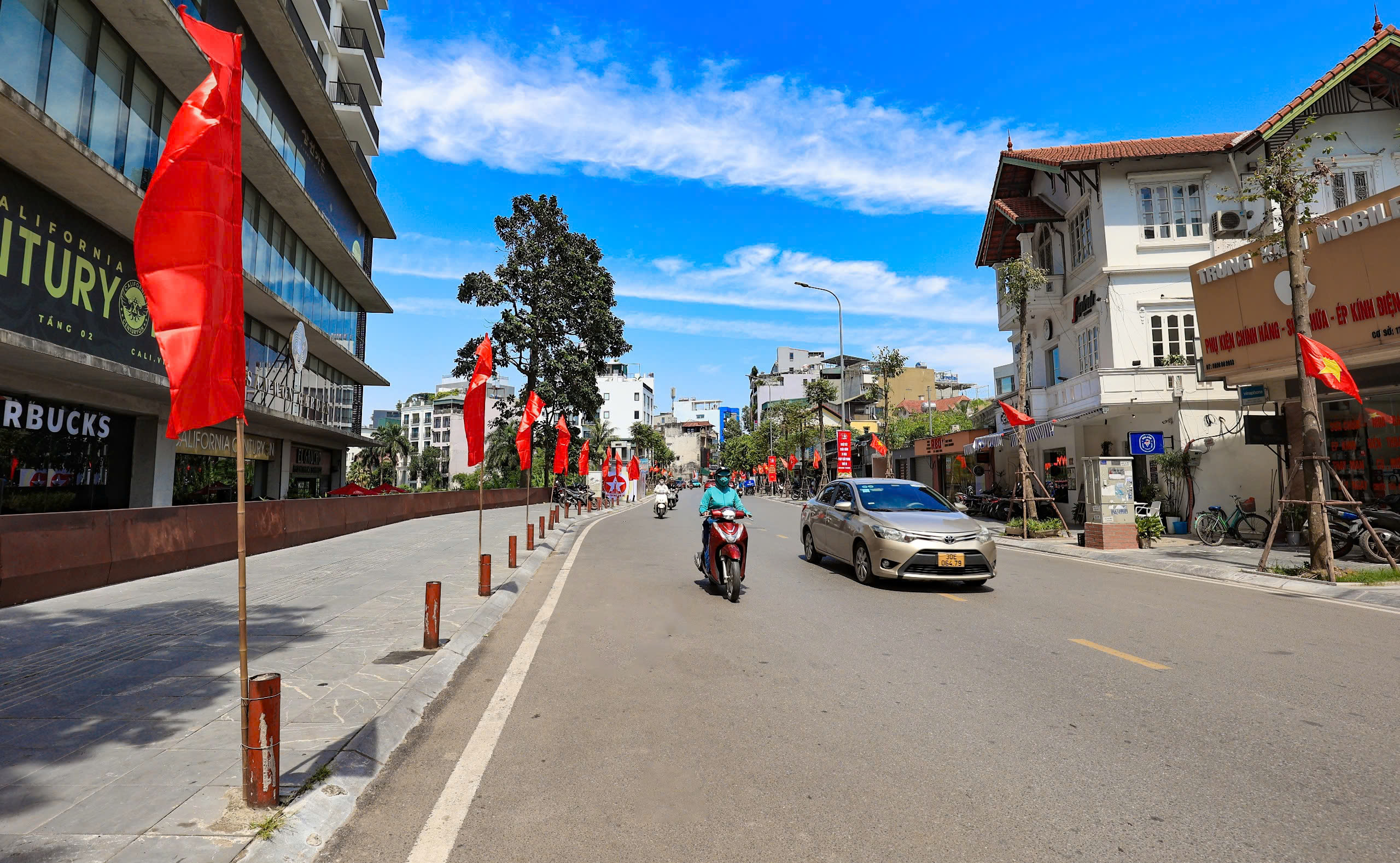 H&agrave; Nội: Ngắm đường Xu&acirc;n Diệu vừa th&ocirc;ng xe sau nhiều năm thi c&ocirc;ng- Ảnh 5.