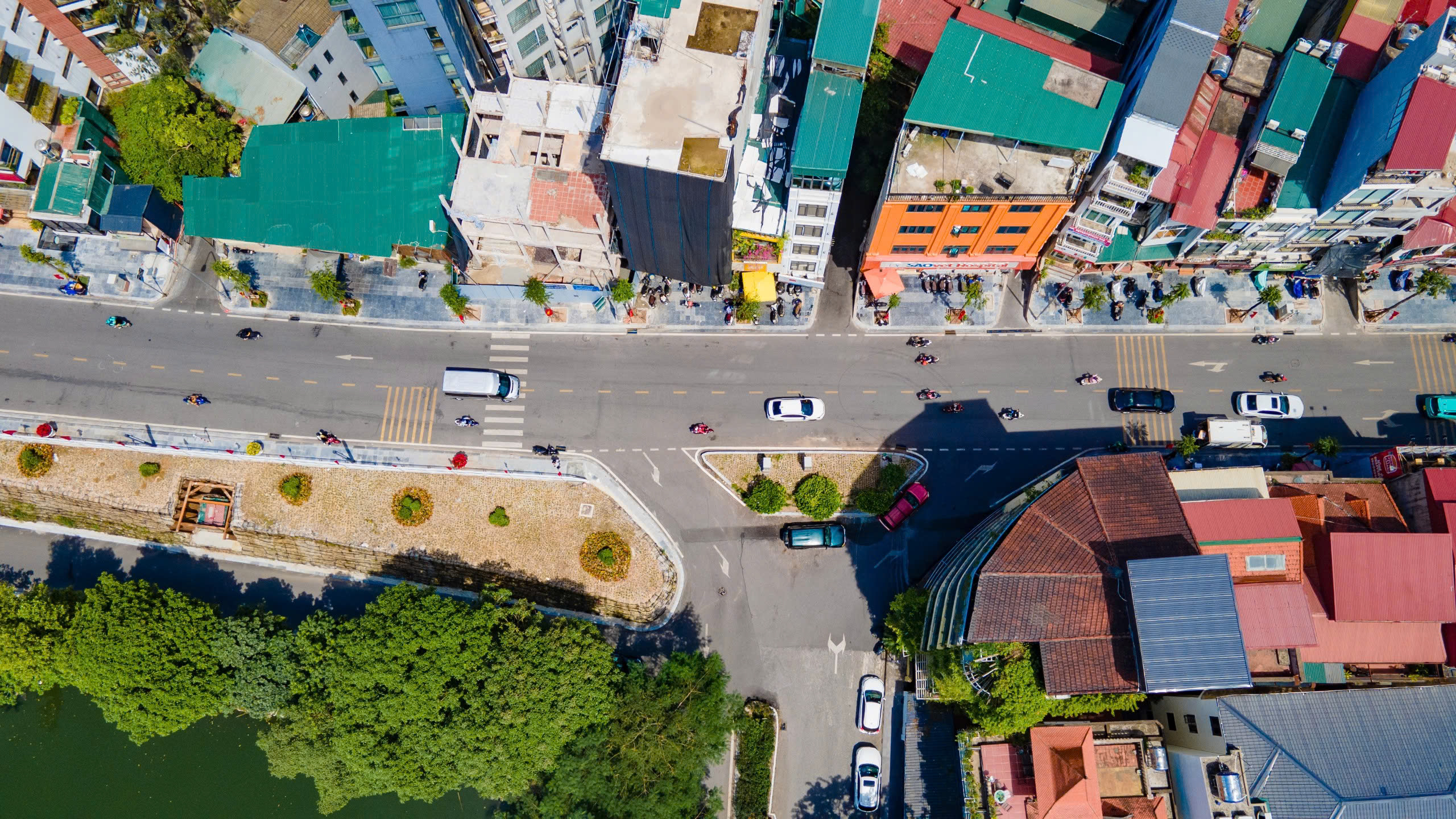 H&agrave; Nội: Ngắm đường Xu&acirc;n Diệu vừa th&ocirc;ng xe sau nhiều năm thi c&ocirc;ng- Ảnh 2.