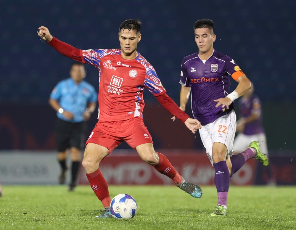 V-League: Thanh H&oacute;a v&agrave; B&igrave;nh Dương c&ugrave;ng c&oacute; 3 điểm, Hải Ph&ograve;ng nối d&agrave;i mạch kh&ocirc;ng thắng - Ảnh 1.