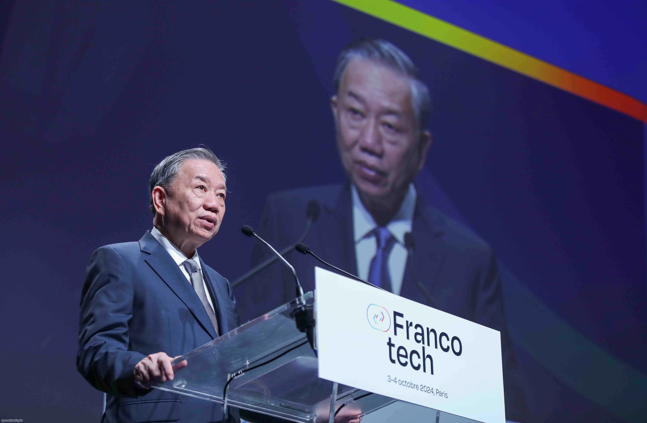 Ph&aacute;t biểu của Tổng B&iacute; thư, Chủ tịch nước tại Diễn đ&agrave;n doanh nghiệp Ph&aacute;p ngữ- Ảnh 1.