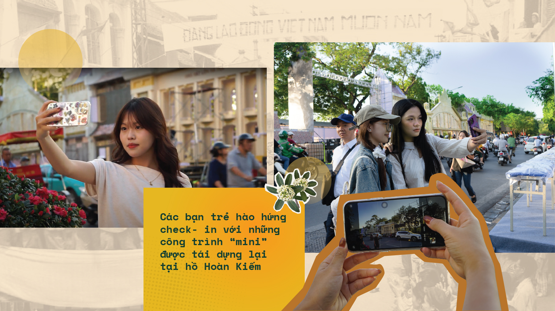 Giới trẻ háo hức check-in dịp kỷ niệm 70 năm Giải phóng Thủ đô- Ảnh 3. Giới trẻ háo hức check-in dịp kỷ niệm 70 năm Giải phóng Thủ đô- Ảnh 3.