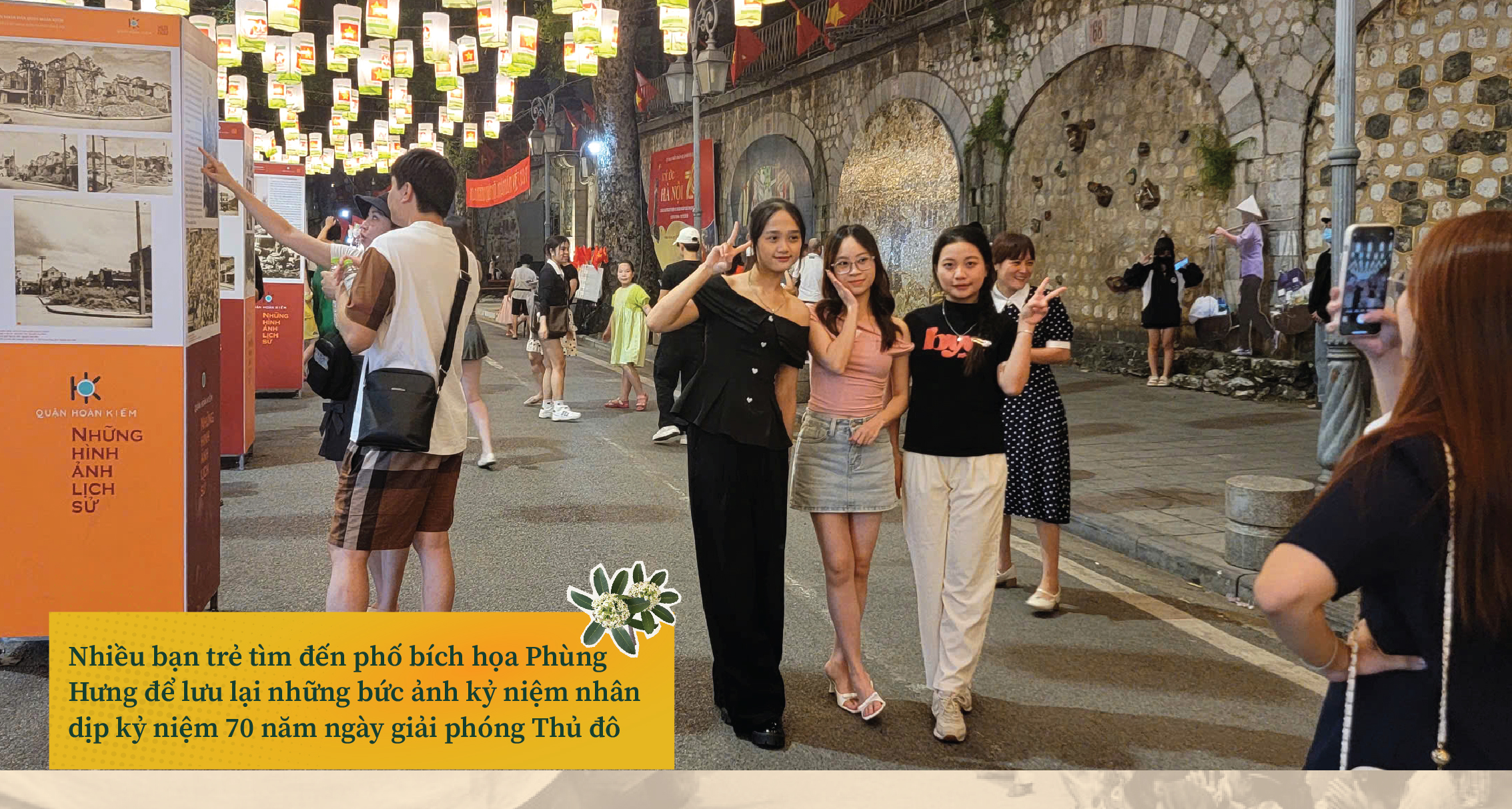 Giới trẻ háo hức check-in dịp kỷ niệm 70 năm Giải phóng Thủ đô- Ảnh 2. Giới trẻ háo hức check-in dịp kỷ niệm 70 năm Giải phóng Thủ đô- Ảnh 2.