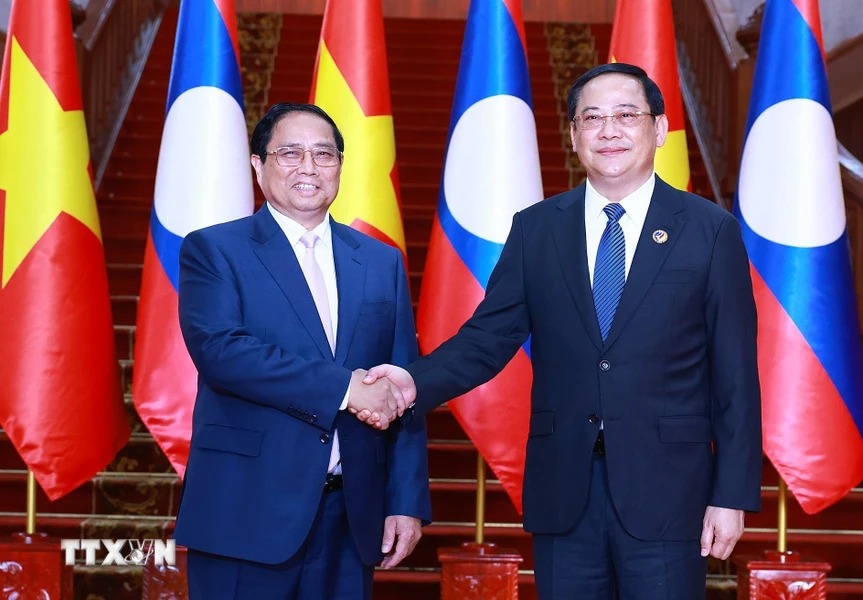 Việt Nam - L&agrave;o tăng cường kết nối to&agrave;n diện cơ sở hạ tầng, giao th&ocirc;ng- Ảnh 1.