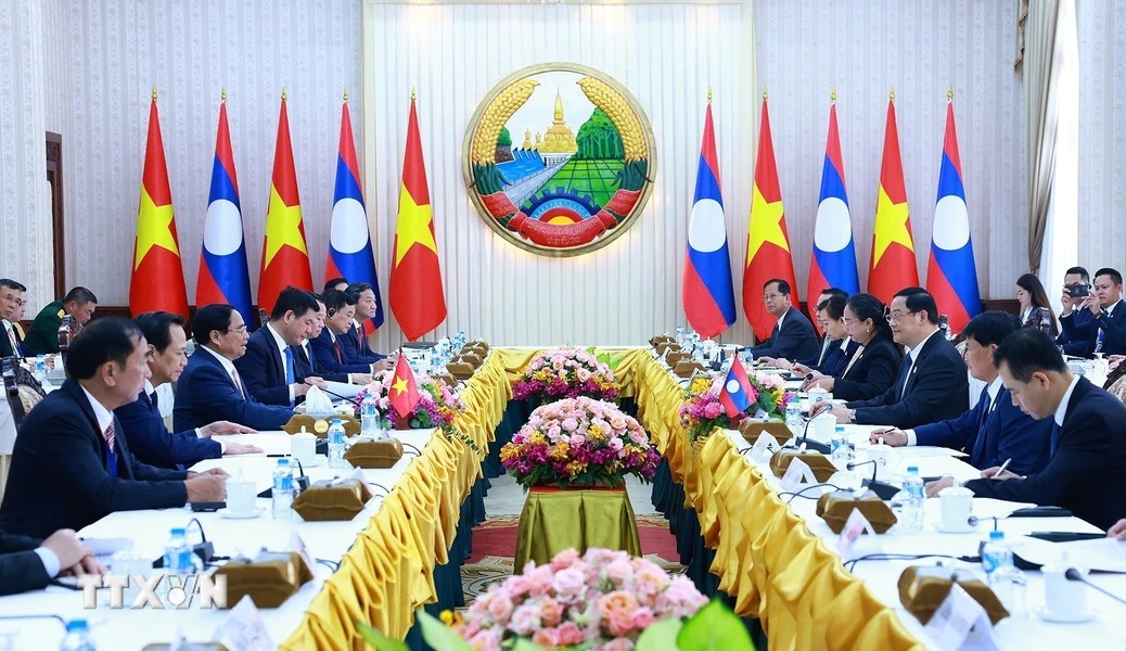 Việt Nam - L&agrave;o tăng cường kết nối to&agrave;n diện cơ sở hạ tầng, giao th&ocirc;ng- Ảnh 2.