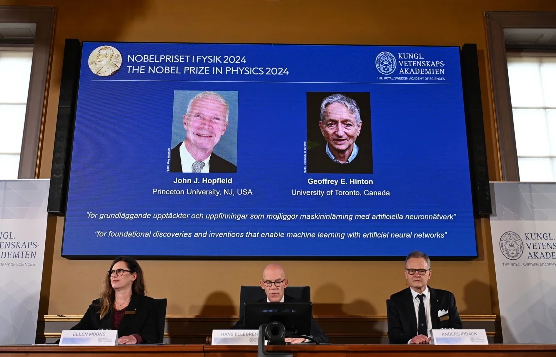 Chủ nh&acirc;n Nobel Vật l&yacute; 2024 h&eacute; lộ về mối hiểm họa khi AI ng&agrave;y c&agrave;ng th&ocirc;ng minh- Ảnh 1.