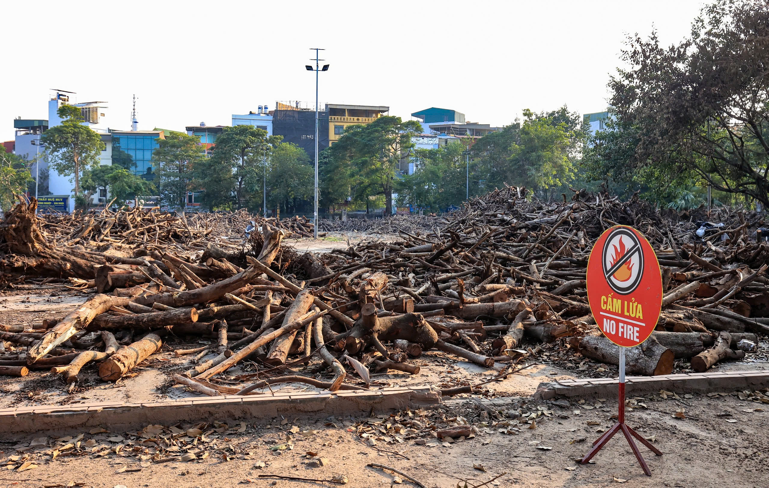 H&agrave; Nội: Nhiều c&ocirc;ng vi&ecirc;n lớn nhếch nh&aacute;c, xuống cấp nghi&ecirc;m trọng- Ảnh 6.