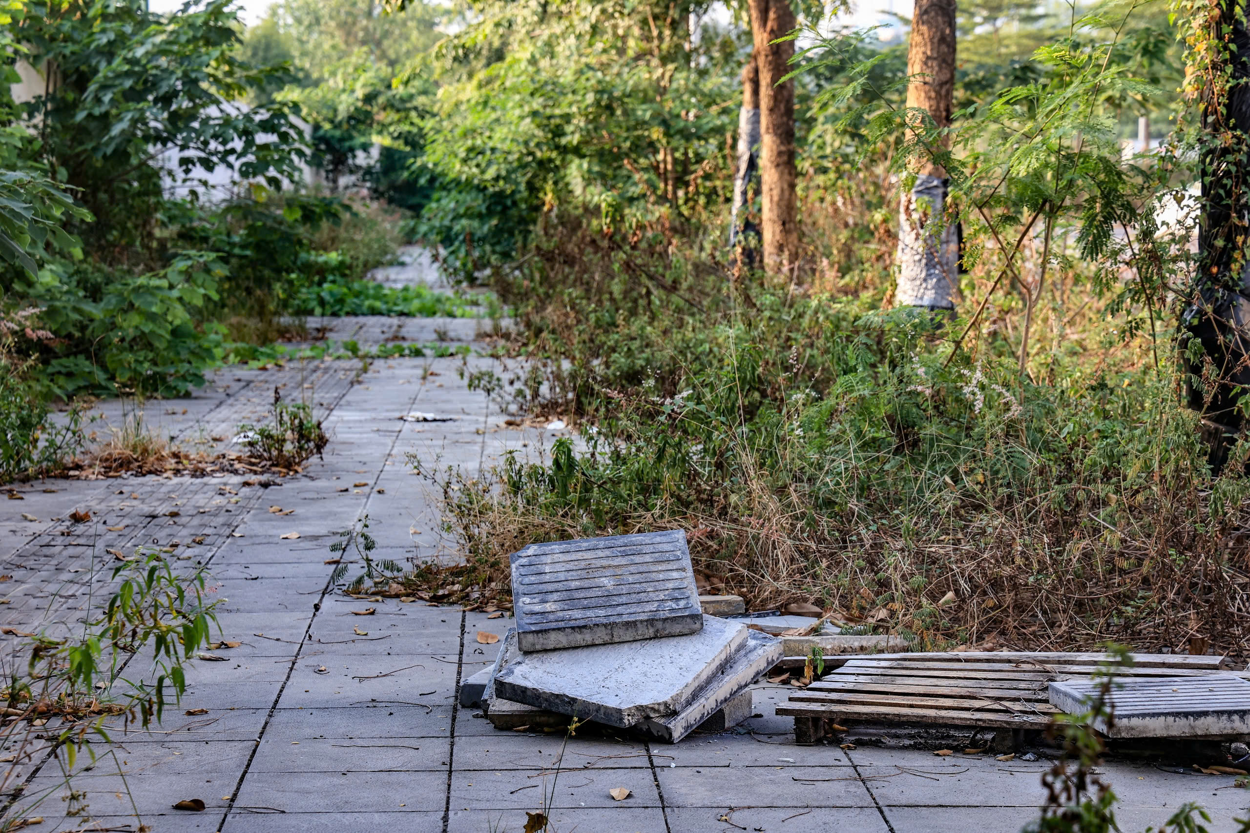 Ngổn ngang dự &aacute;n thi c&ocirc;ng đường hơn 250 tỷ tại H&agrave; Nội- Ảnh 14.