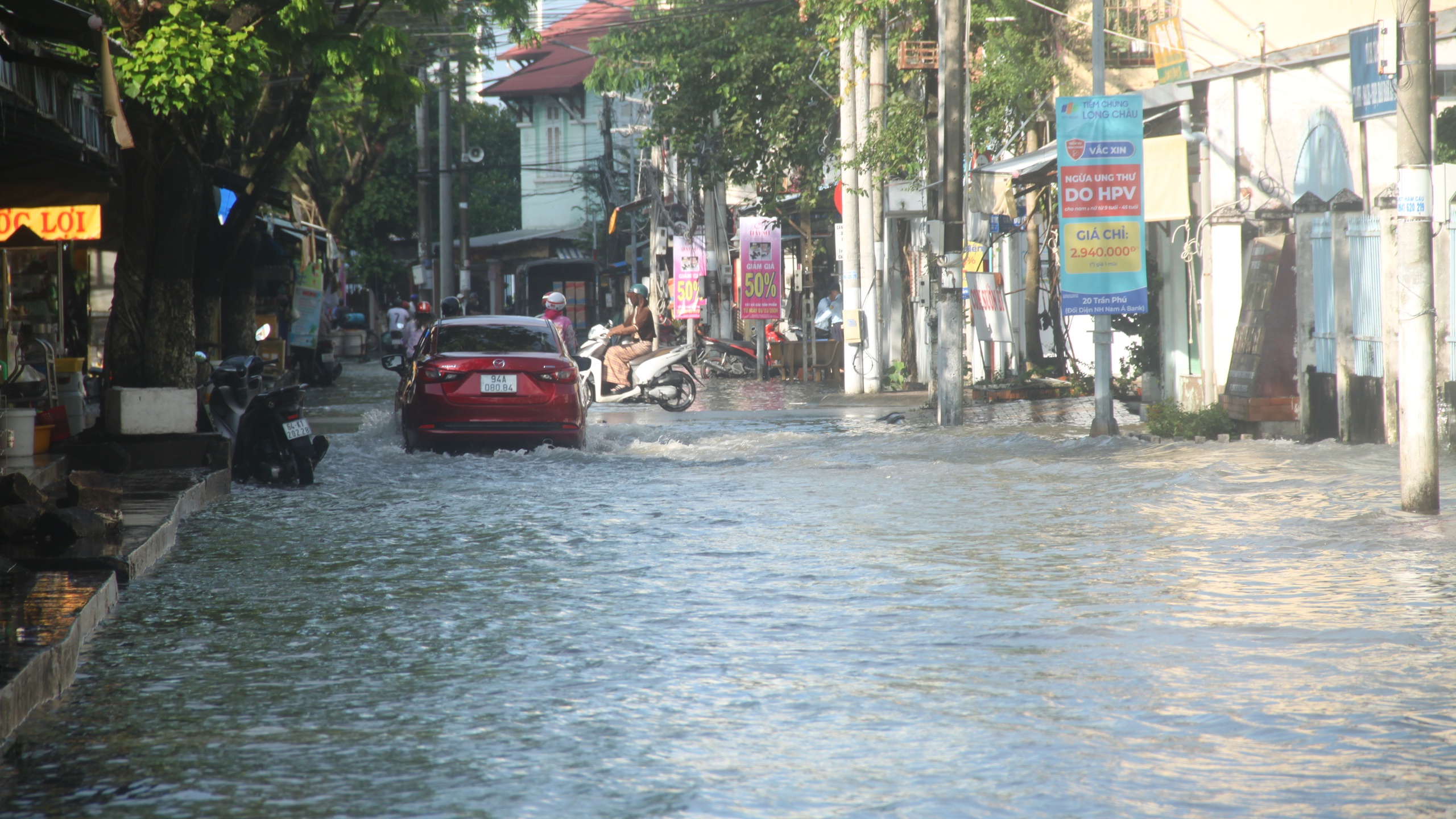 Người d&acirc;n Bạc Li&ecirc;u chủ động ph&ograve;ng triều cường d&acirc;ng cao giữa th&aacute;ng 11- Ảnh 1.