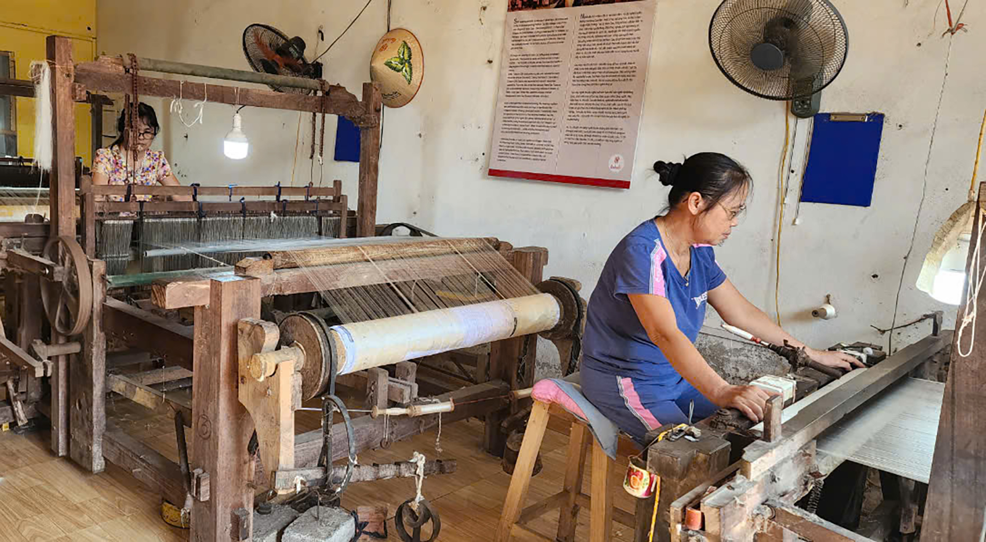 L&agrave;ng nghề dệt đũi 400 năm tuổi ở qu&ecirc; l&uacute;a- Ảnh 4.