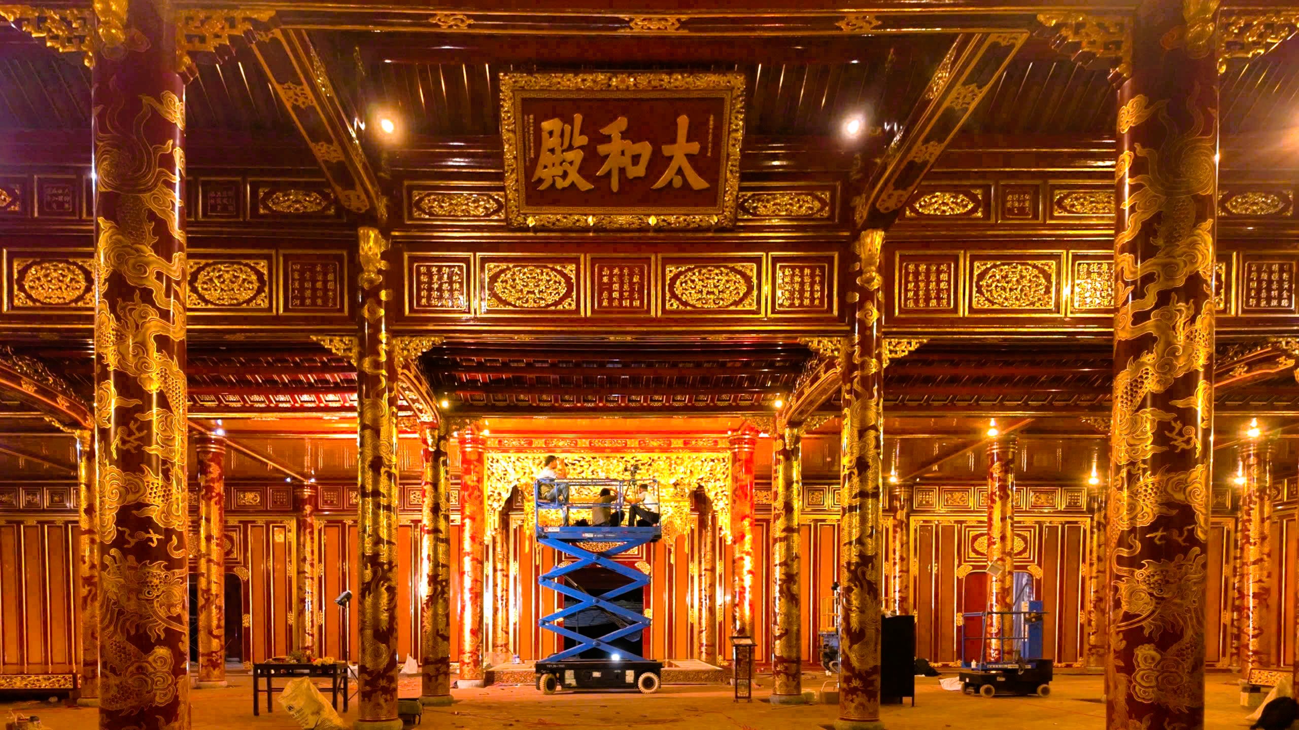 Ngắm ng&ocirc;i điện quan trọng nhất trong Ho&agrave;ng th&agrave;nh Huế sắp kh&aacute;nh th&agrave;nh sau 3 năm tr&ugrave;ng tu- Ảnh 1.