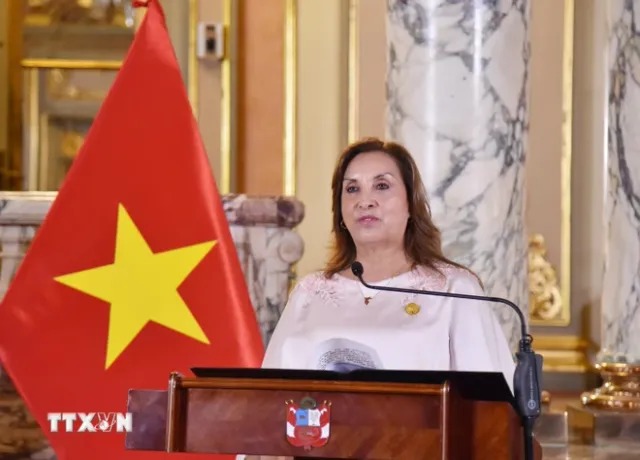 Tổng thống Peru trao tặng Chủ tịch nước Lương Cường Hu&acirc;n chương "Mặt trời Peru"- Ảnh 2.