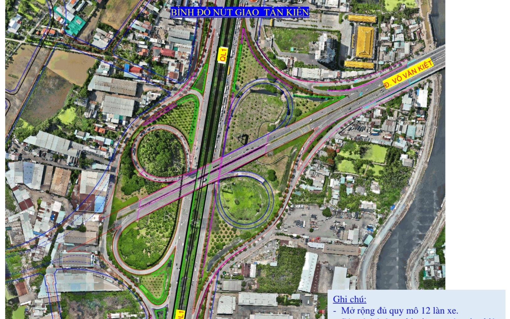 To&agrave;n cảnh thiết kế 5 dự &aacute;n BOT cửa ng&otilde; TP.HCM