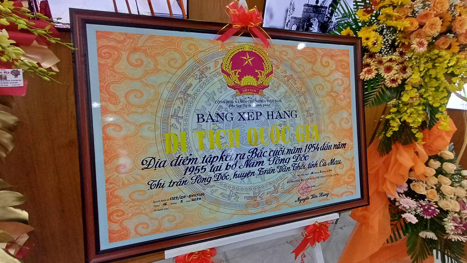 Kh&aacute;nh th&agrave;nh cụm tượng đ&agrave;i kỷ niệm tập kết ra Bắc cuối năm 1954 tại C&agrave; Mau- Ảnh 4.