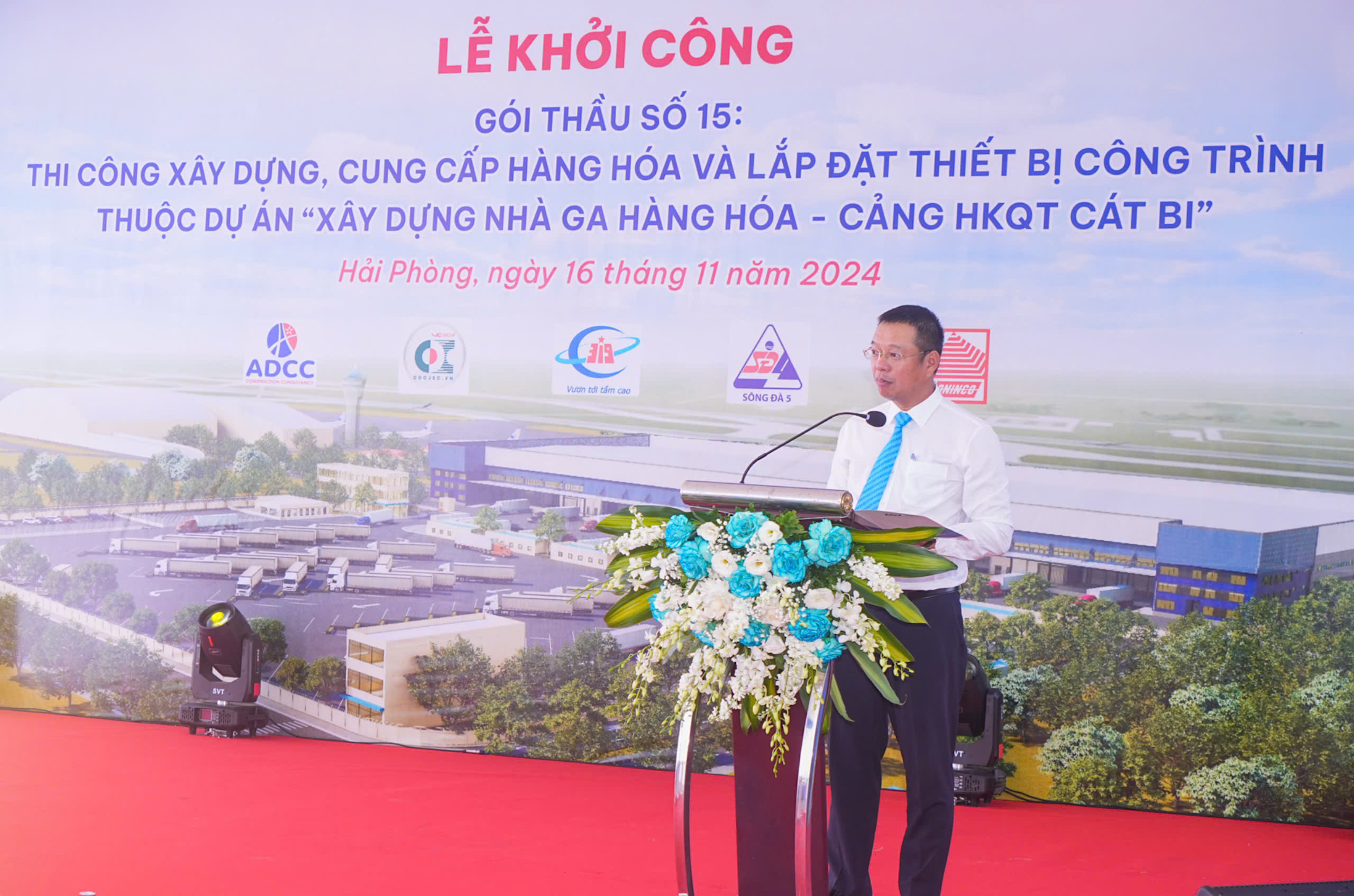 Khởi c&ocirc;ng dự &aacute;n x&acirc;y dựng nh&agrave; ga h&agrave;ng h&oacute;a s&acirc;n bay C&aacute;t Bi - Hải Ph&ograve;ng- Ảnh 3.